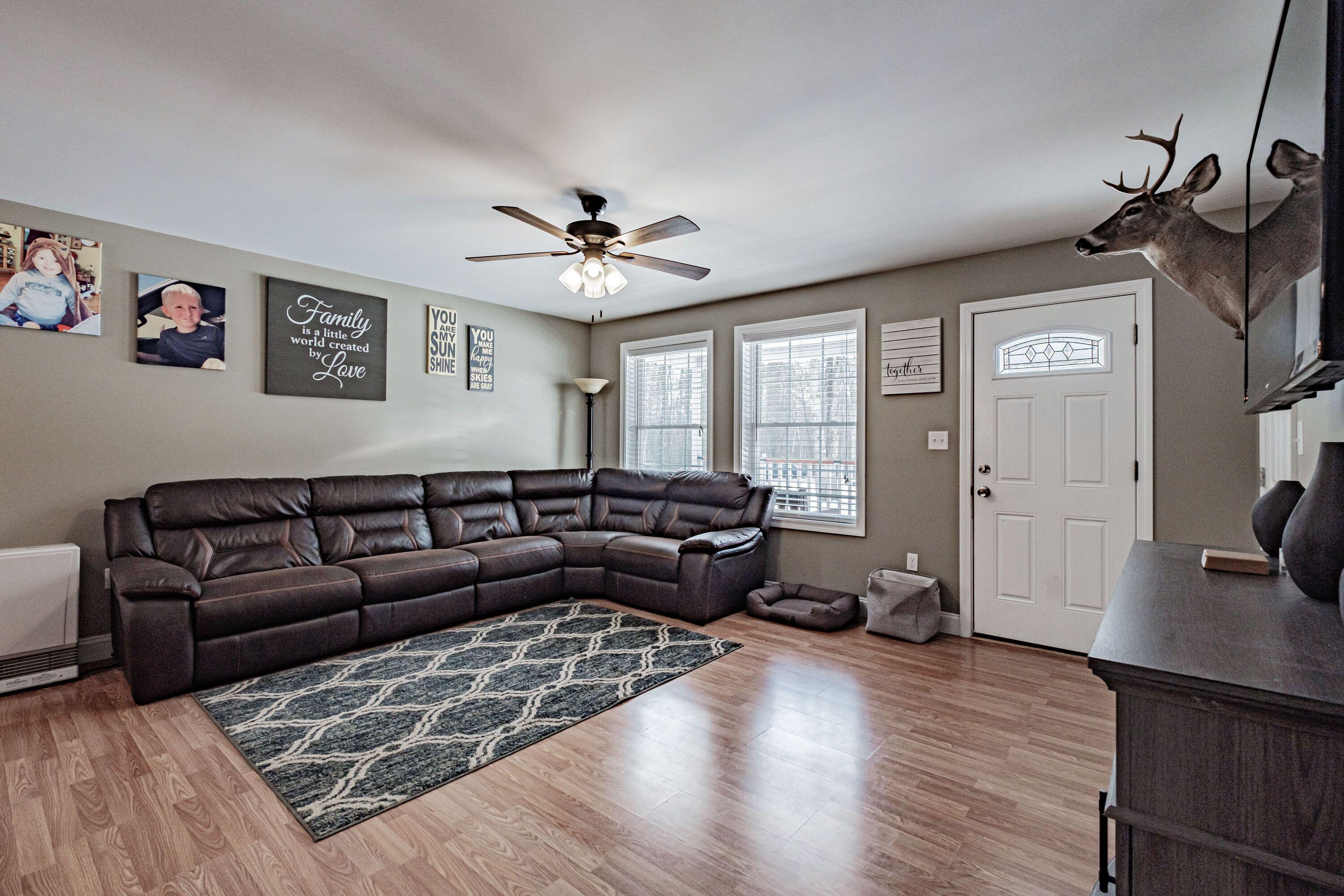 440 Doles Ridge Road Limerick, ME 04048 - Photo 9 of 22 440 Doles living room showing couch