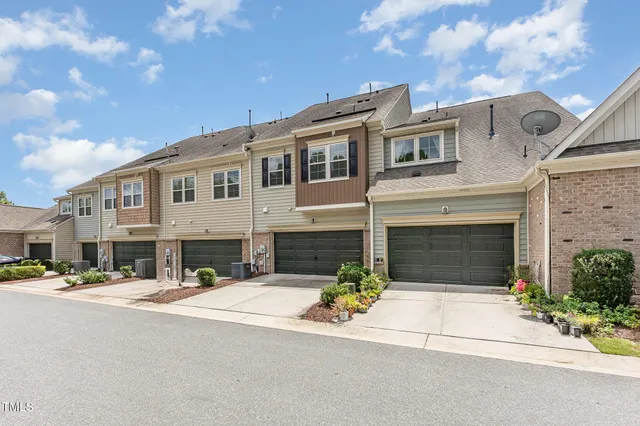 a view of building with yard