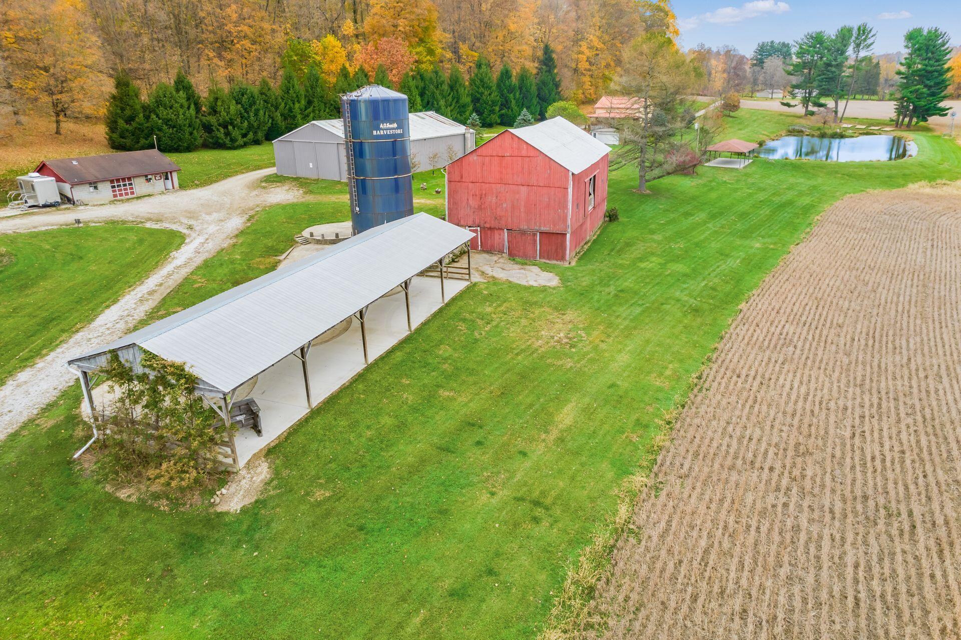 3159 Rider Road Lucas, OH 44843 - Photo 26 of 39 AERIAL VIEW