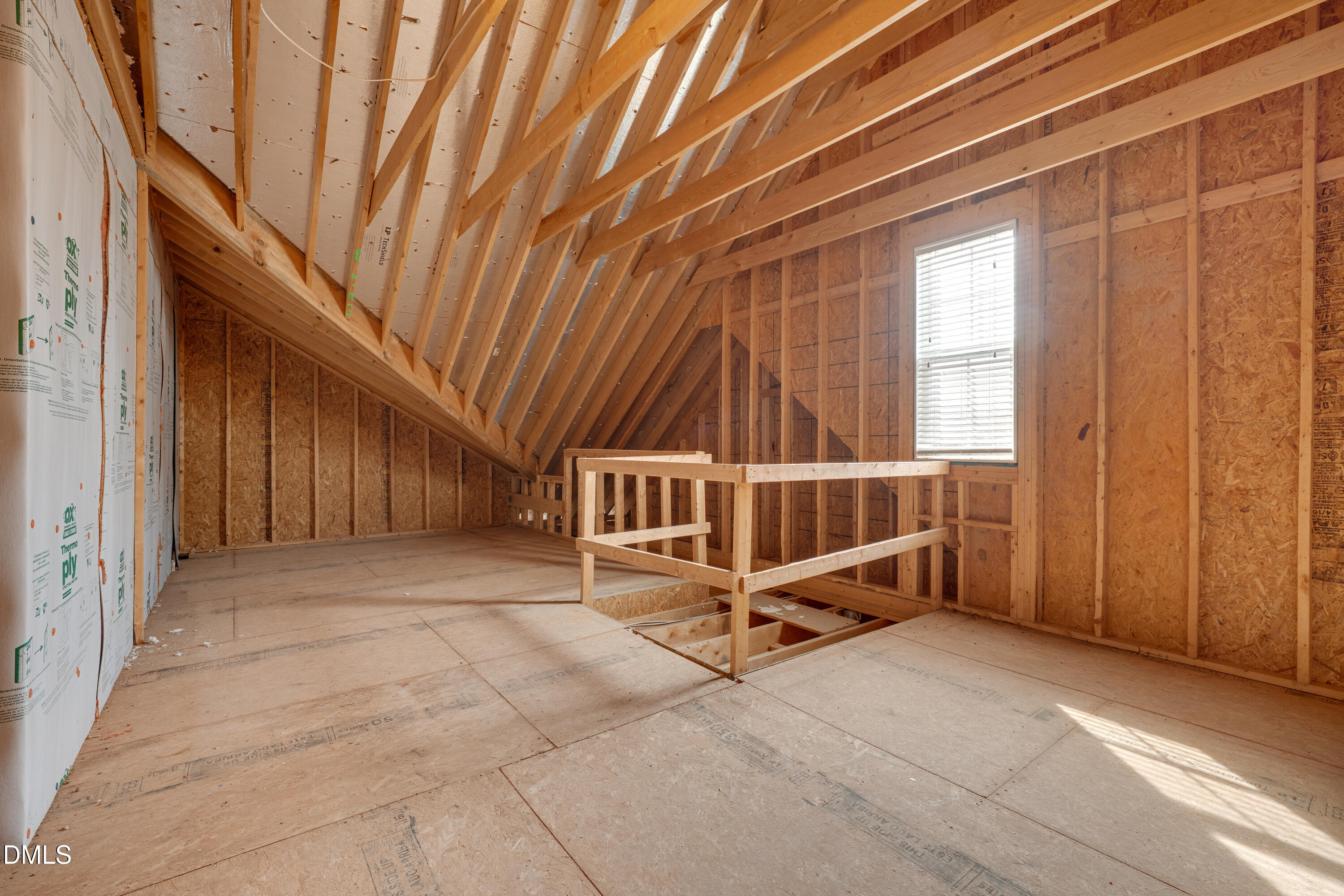 8027 Brandyapple Drive Raleigh, NC 27615 - Photo 41 of 52 Unfinished Attic Storage !