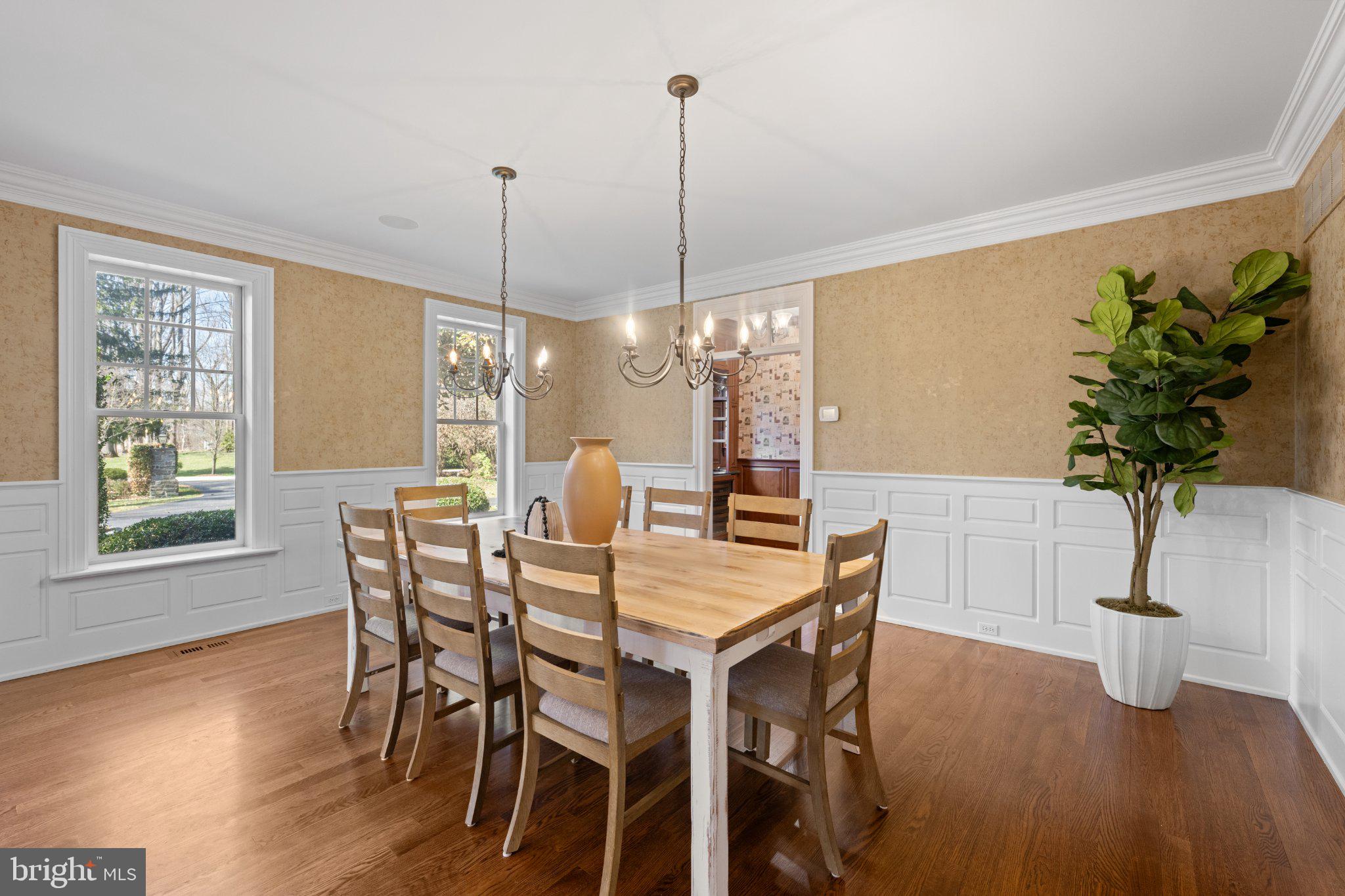 429 Church Road Devon, PA 19333 - Photo 22 of 55 Elegant dining space with natural light.