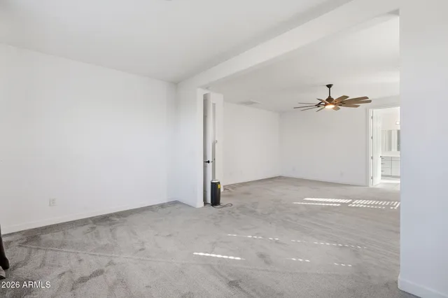 a view of a room with closet