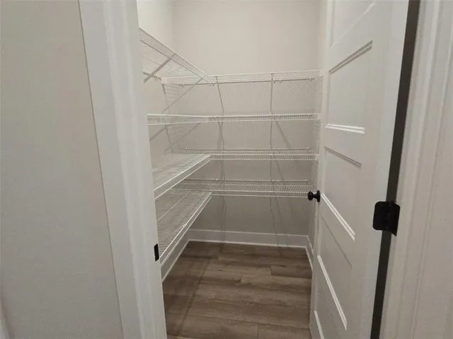 a view of walk in closet