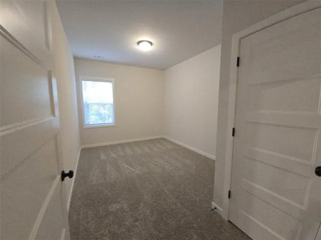 a view of empty room