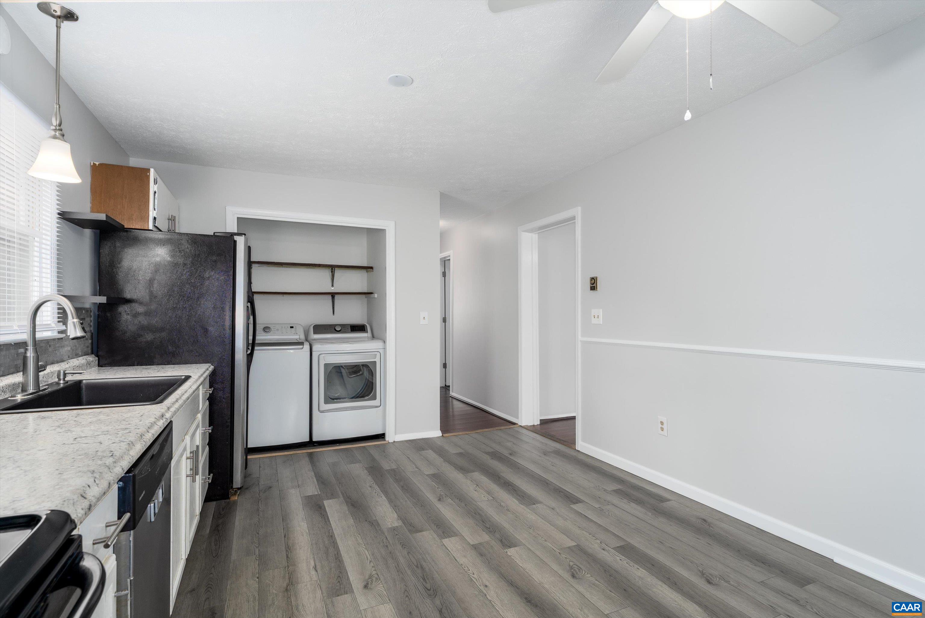 9 Pleasant View Terrace Palmyra, VA 22963 - Photo 16 of 34 a kitchen with a refrigerator and a sink