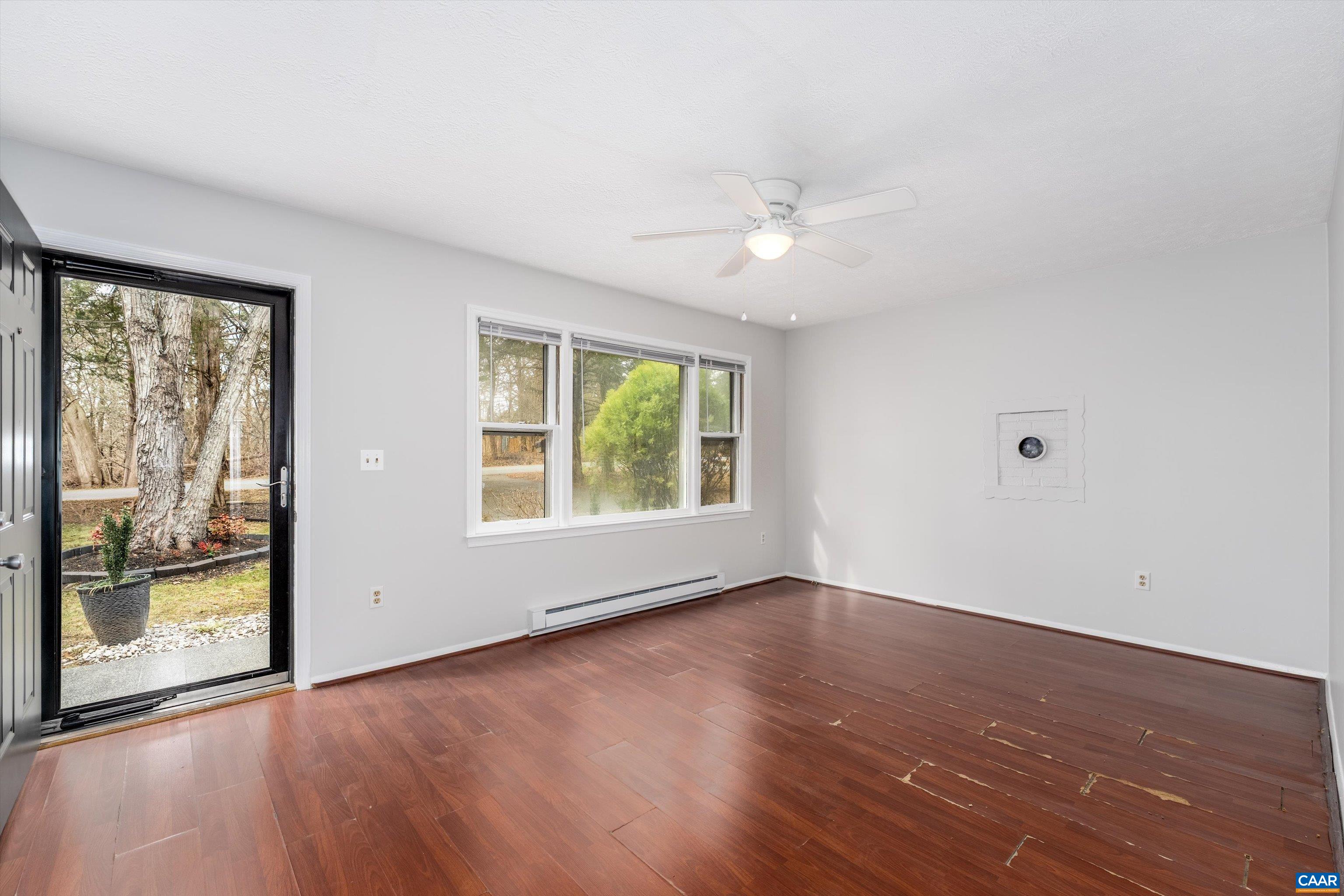 9 Pleasant View Terrace Palmyra, VA 22963 - Photo 9 of 34 an empty room with wooden floor and windows