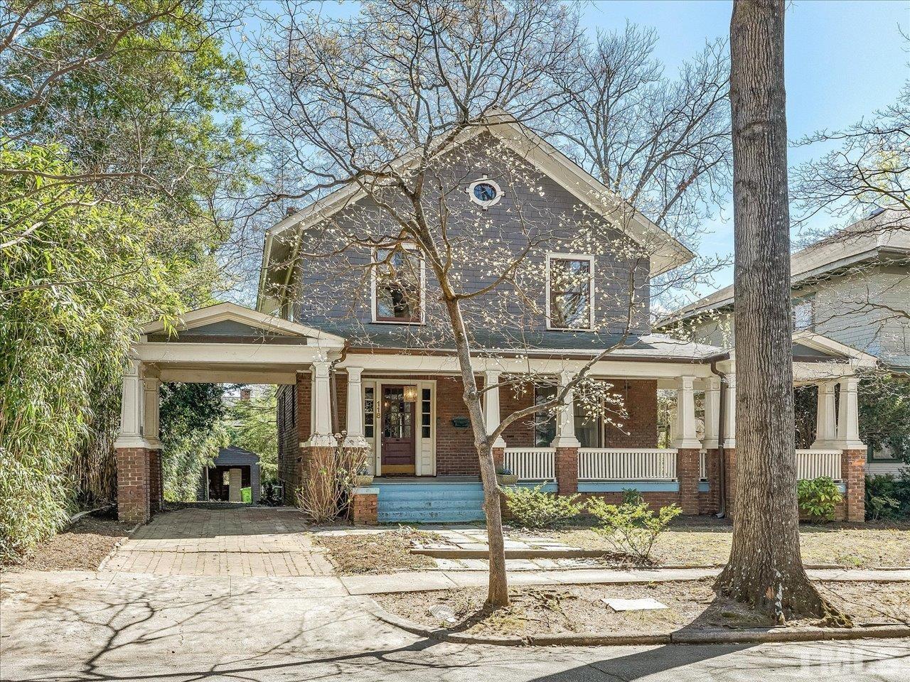 118 Hawthorne Road Raleigh, NC 27605 - Photo 2 of 42 a front view of a building with street view
