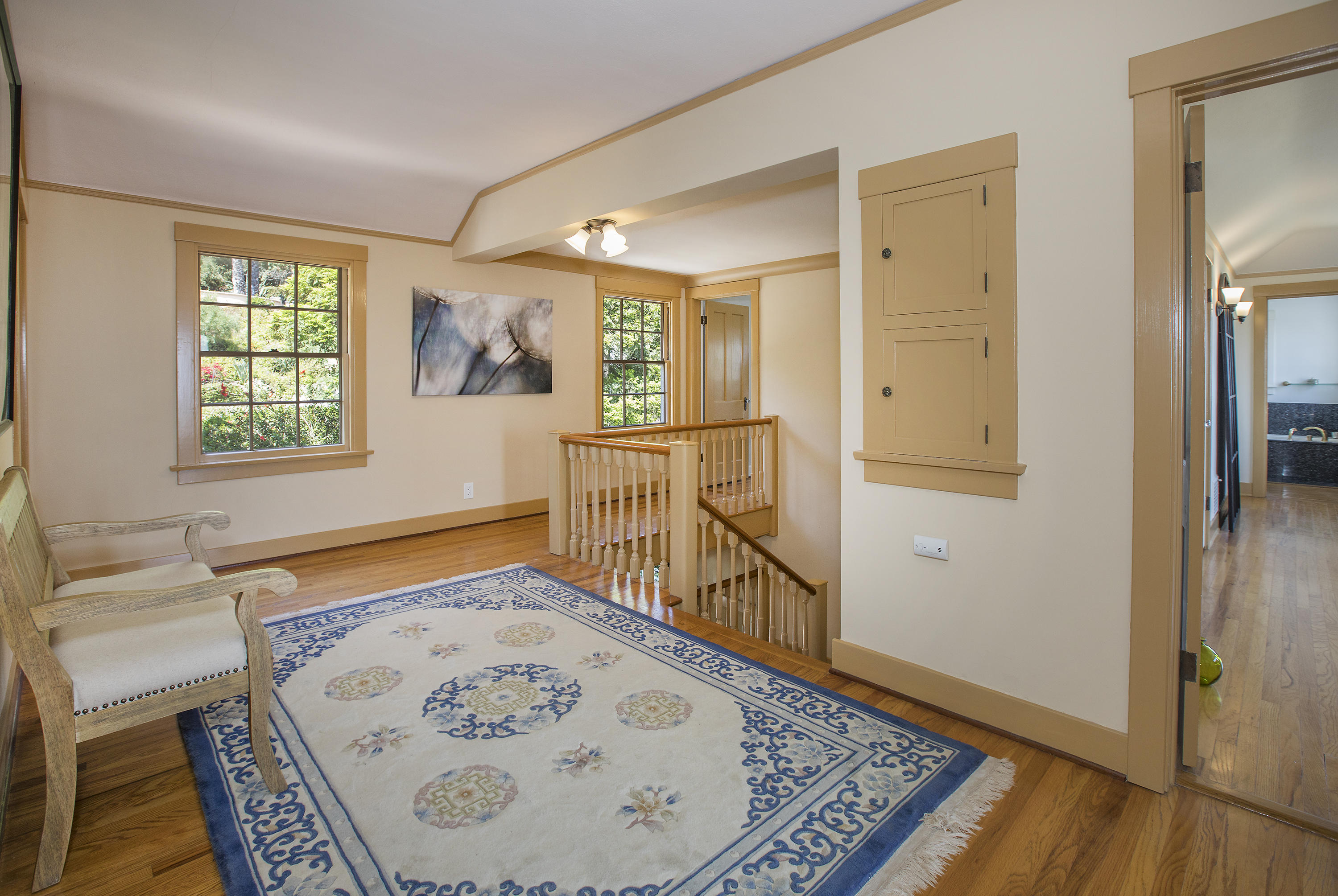1415 Dover Road Santa Barbara, CA 93103 - Photo 20 of 40 wooden floor with a window