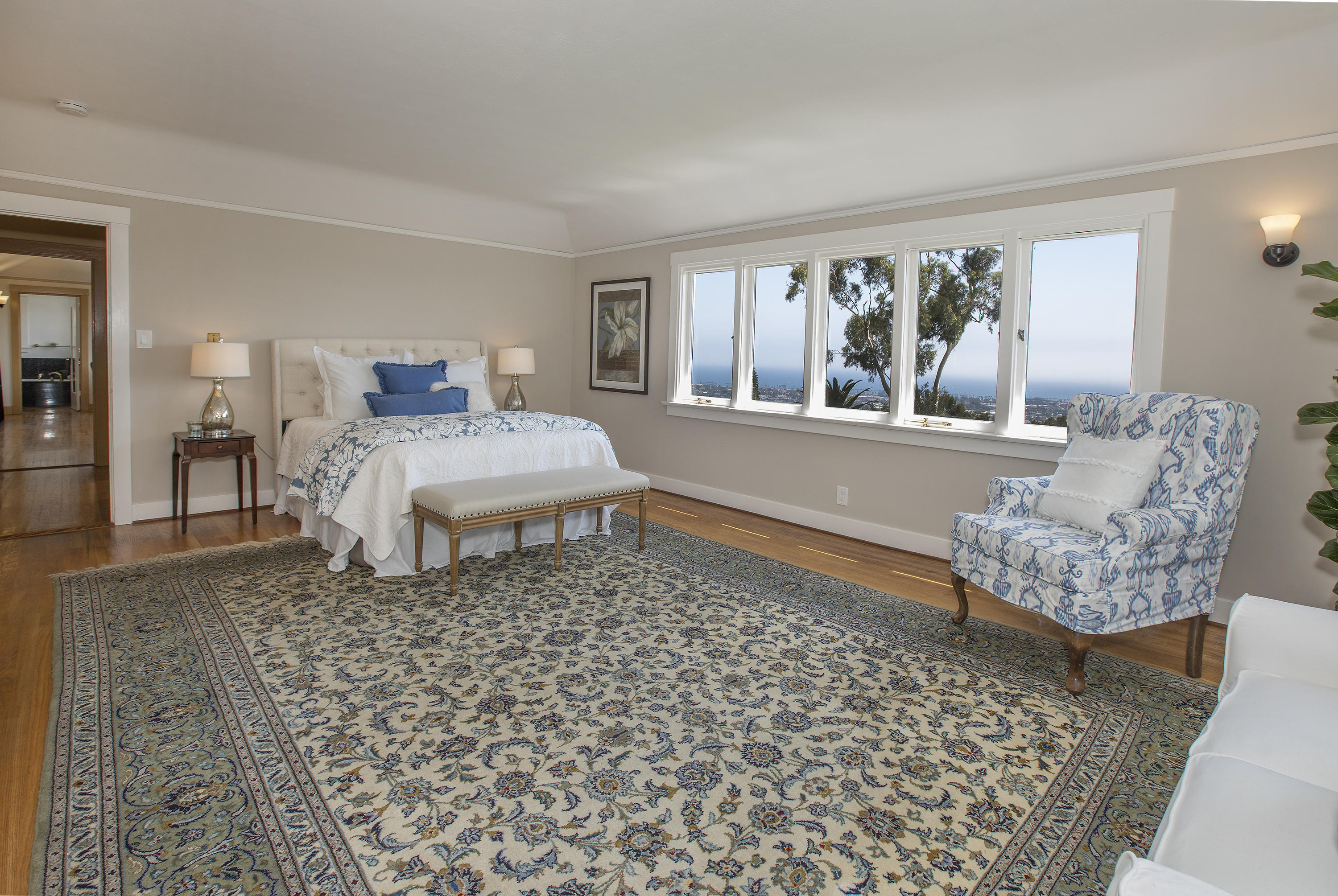 1415 Dover Road Santa Barbara, CA 93103 - Photo 23 of 40 a living room with furniture and a window