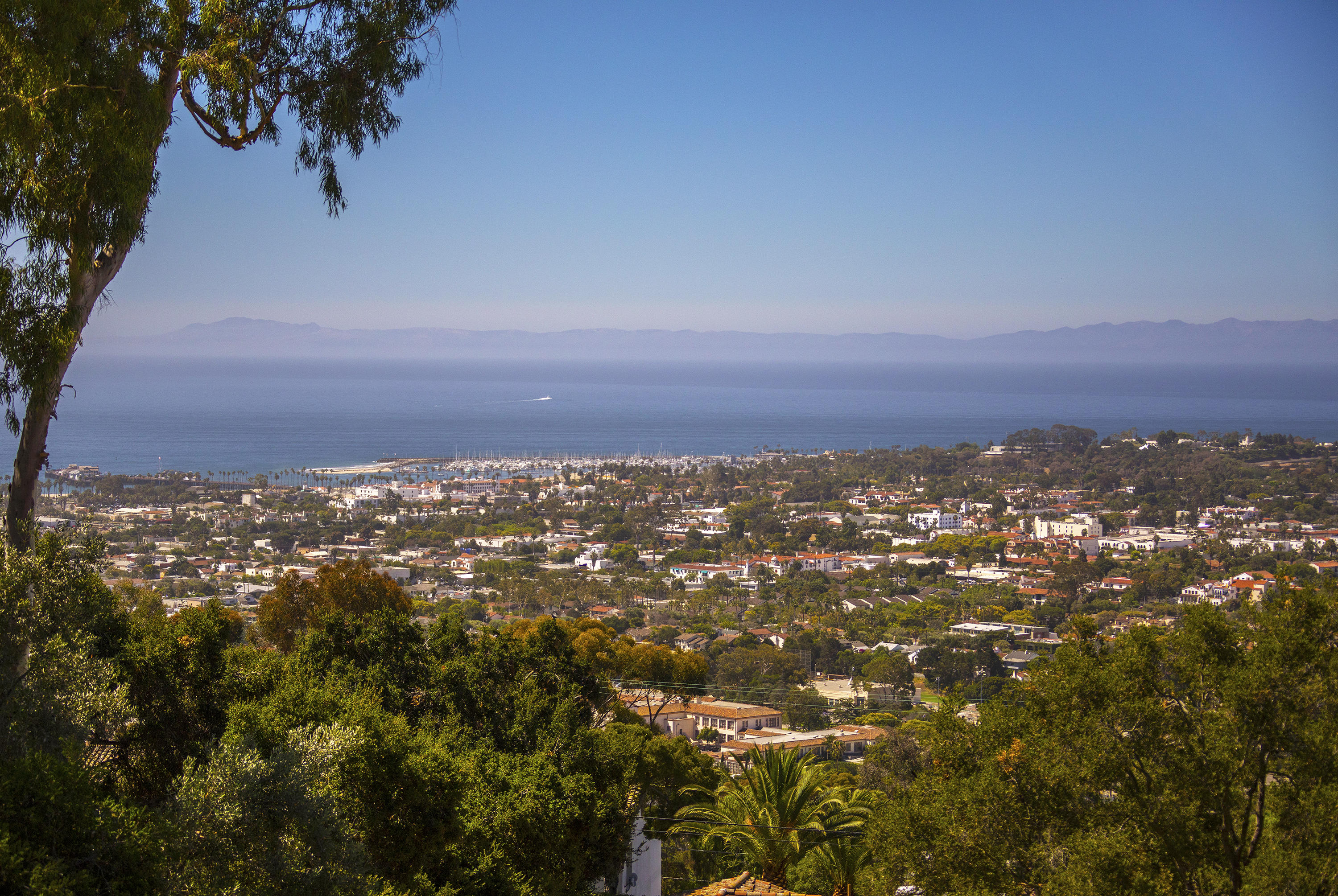 1415 Dover Road Santa Barbara, CA 93103 - Photo 29 of 40 an aerial view of residential building and trees around