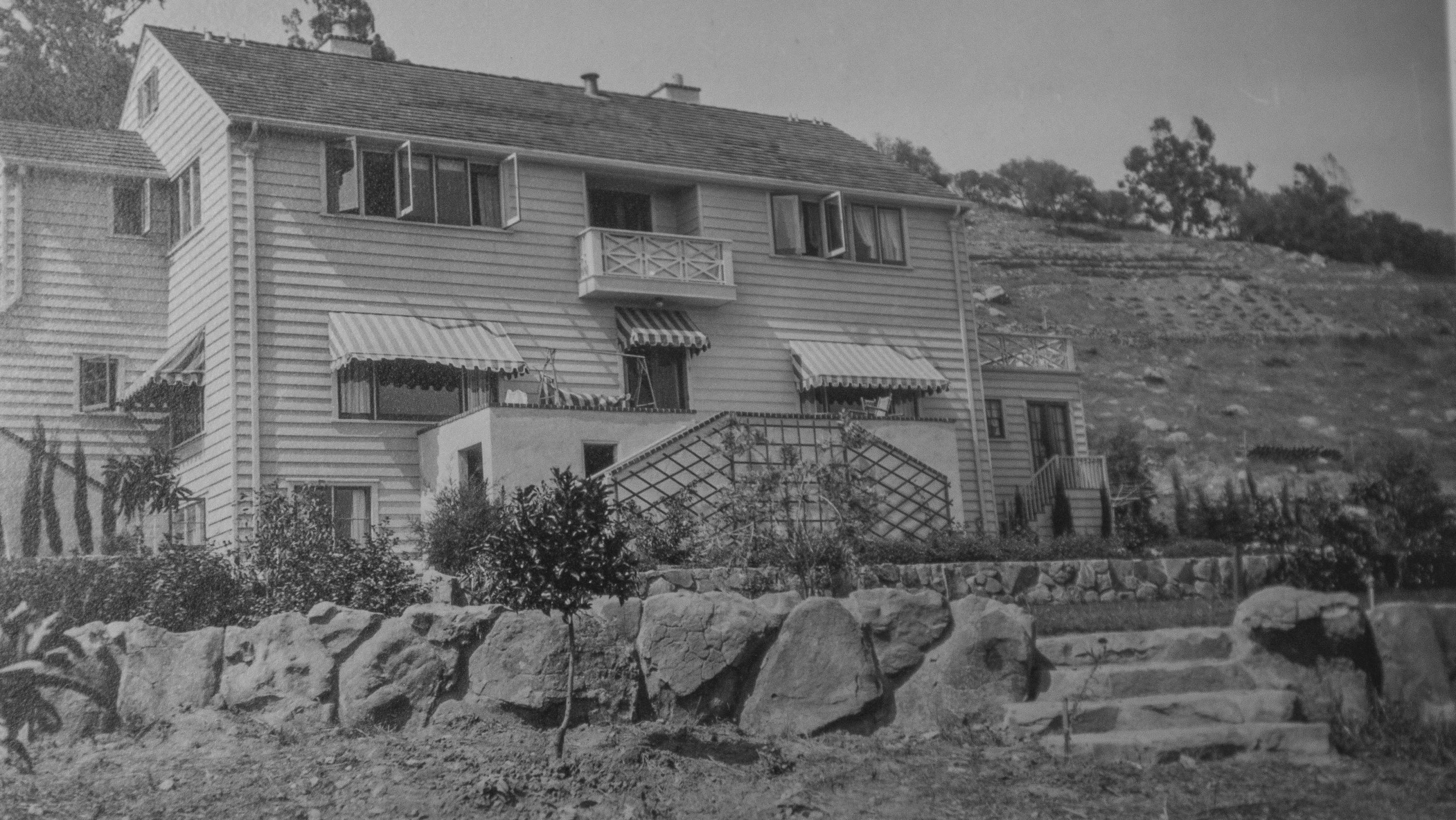1415 Dover Road Santa Barbara, CA 93103 - Photo 39 of 40 a view of a brick house with large trees