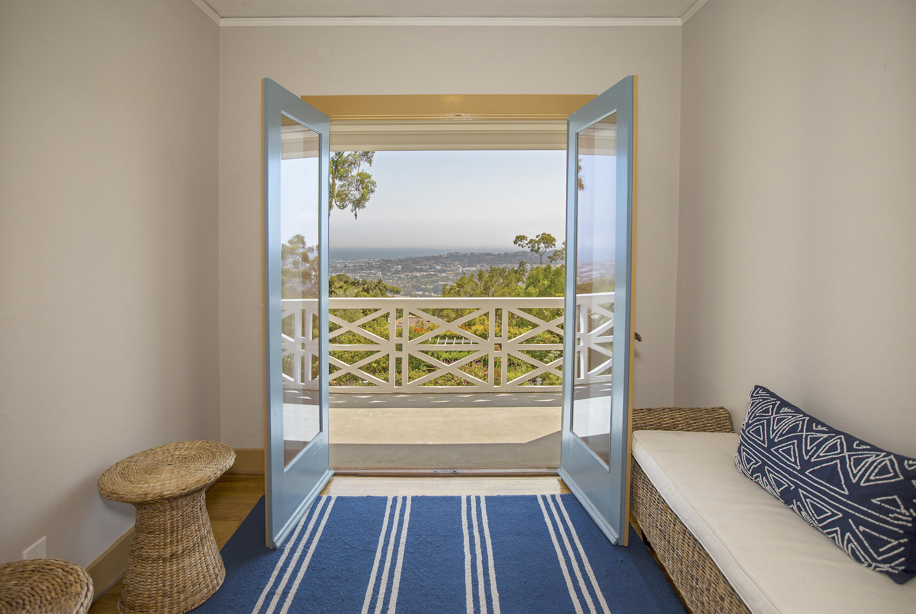 1415 Dover Road Santa Barbara, CA 93103 - Photo 8 of 40 a view of front door with wooden floor