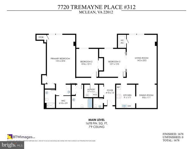 $585,000 | 7720 Tremayne Place, Unit 312, McLean, VA 22102