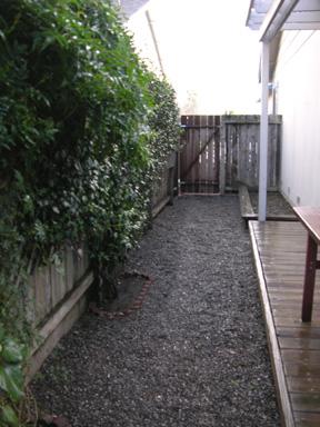 2109 Little River Avenue Santa Rosa, CA 95401 - Photo 12 of 12 This is the side yard from the deck (as seen in the pictures above) now looking toward the street. the fence is the one near the corner kitchen window.