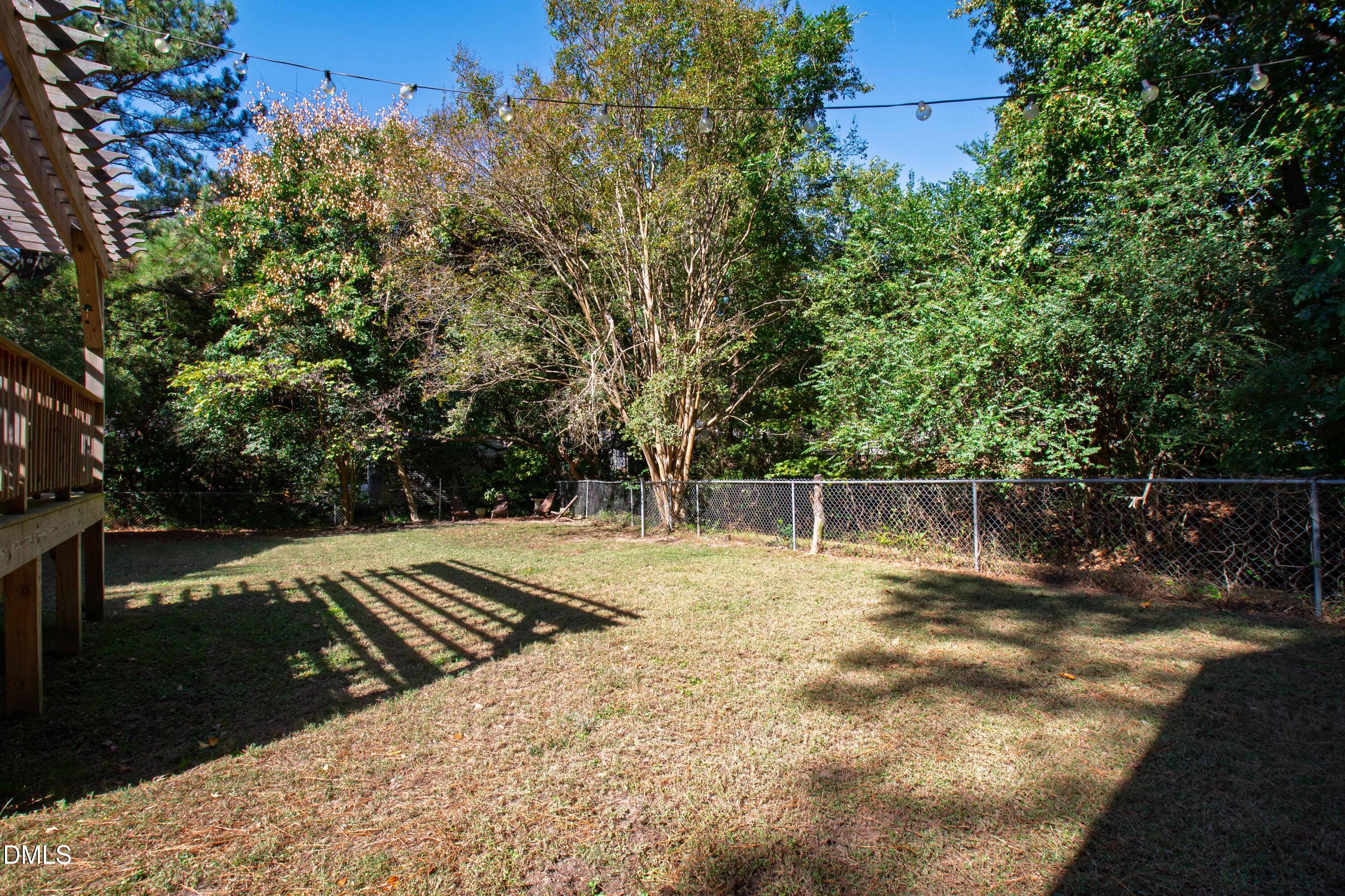 408 Troy Place Raleigh, NC 27609 - Photo 43 of 49 a view of a backyard