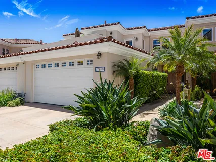 a front view of a building