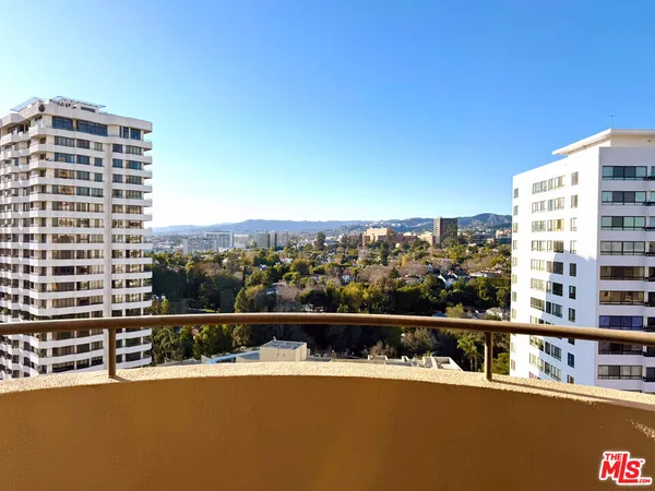 a view of balcony with city view