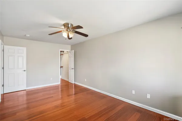 a window in an empty room