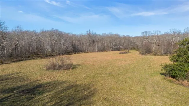 a view of an outdoor space and a mountain view