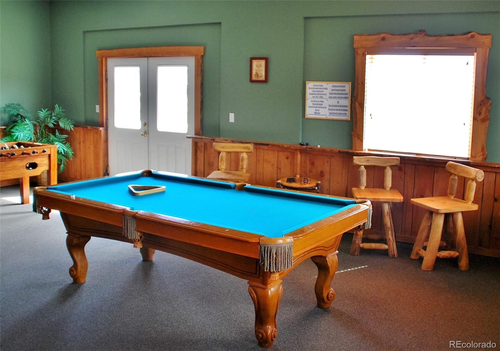 Sunshine Loop Fairplay, CO 80440 - Photo 9 of 13 a room with furniture pool table and windows