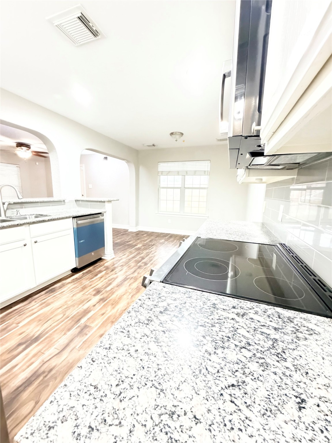 9110 Grandview Park Drive Spring, TX 77379 - Photo 22 of 28 a view of a kitchen with a sink and cabinets
