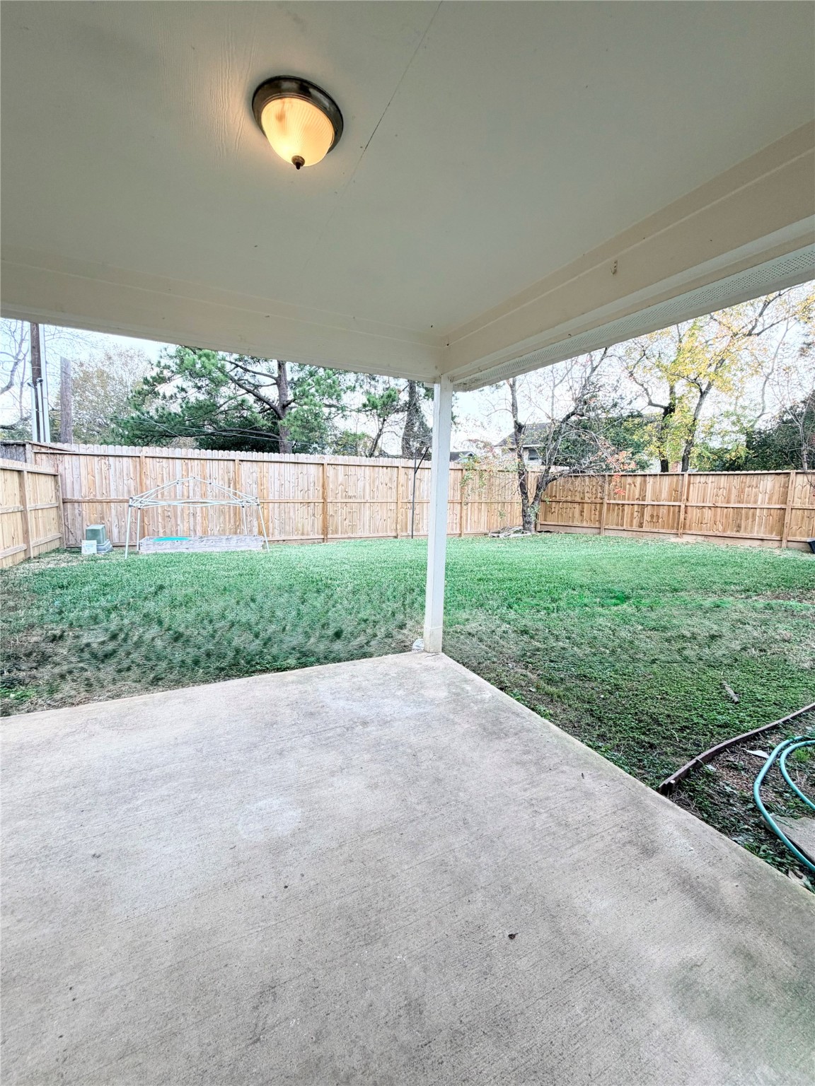 9110 Grandview Park Drive Spring, TX 77379 - Photo 26 of 28 a view of a yard with an outdoor space