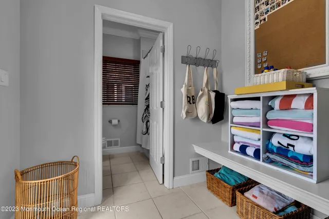 a room with musical instruments