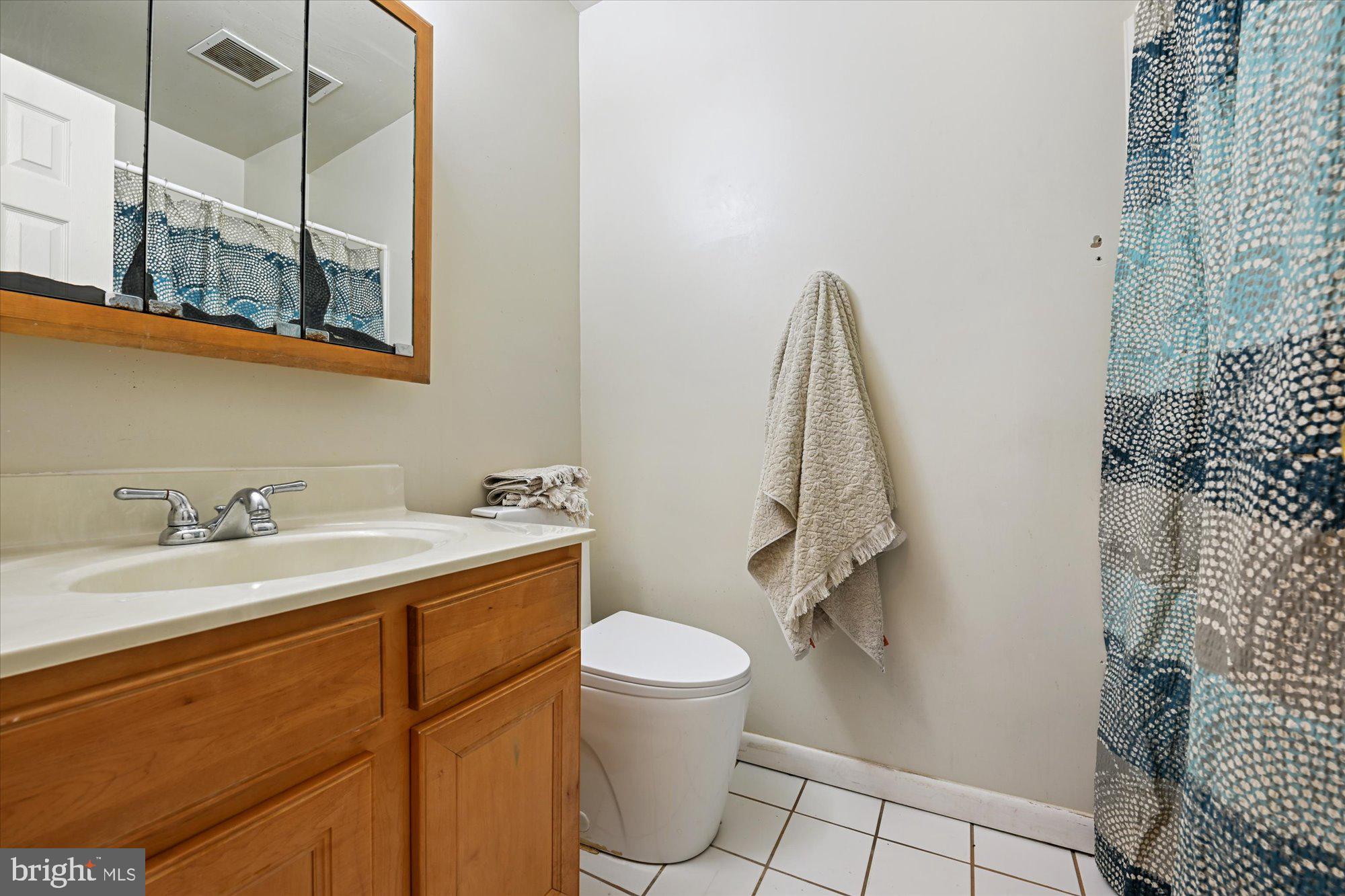 10578 Cross Fox Lane, Unit E2 Columbia, MD 21044 - Photo 9 of 28 a bathroom with a sink toilet and a mirror