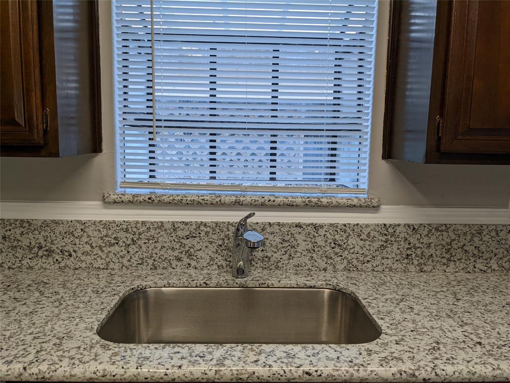 a close view of sink
