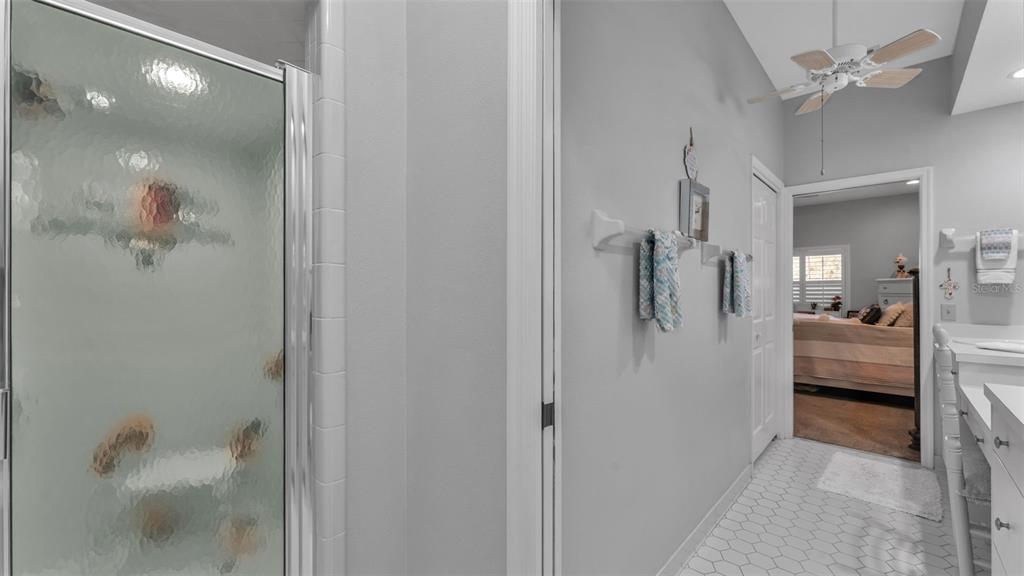 728 Canberra Road Winter Haven, FL 33884 - Photo 29 of 47 a bathroom with a shower and a sink