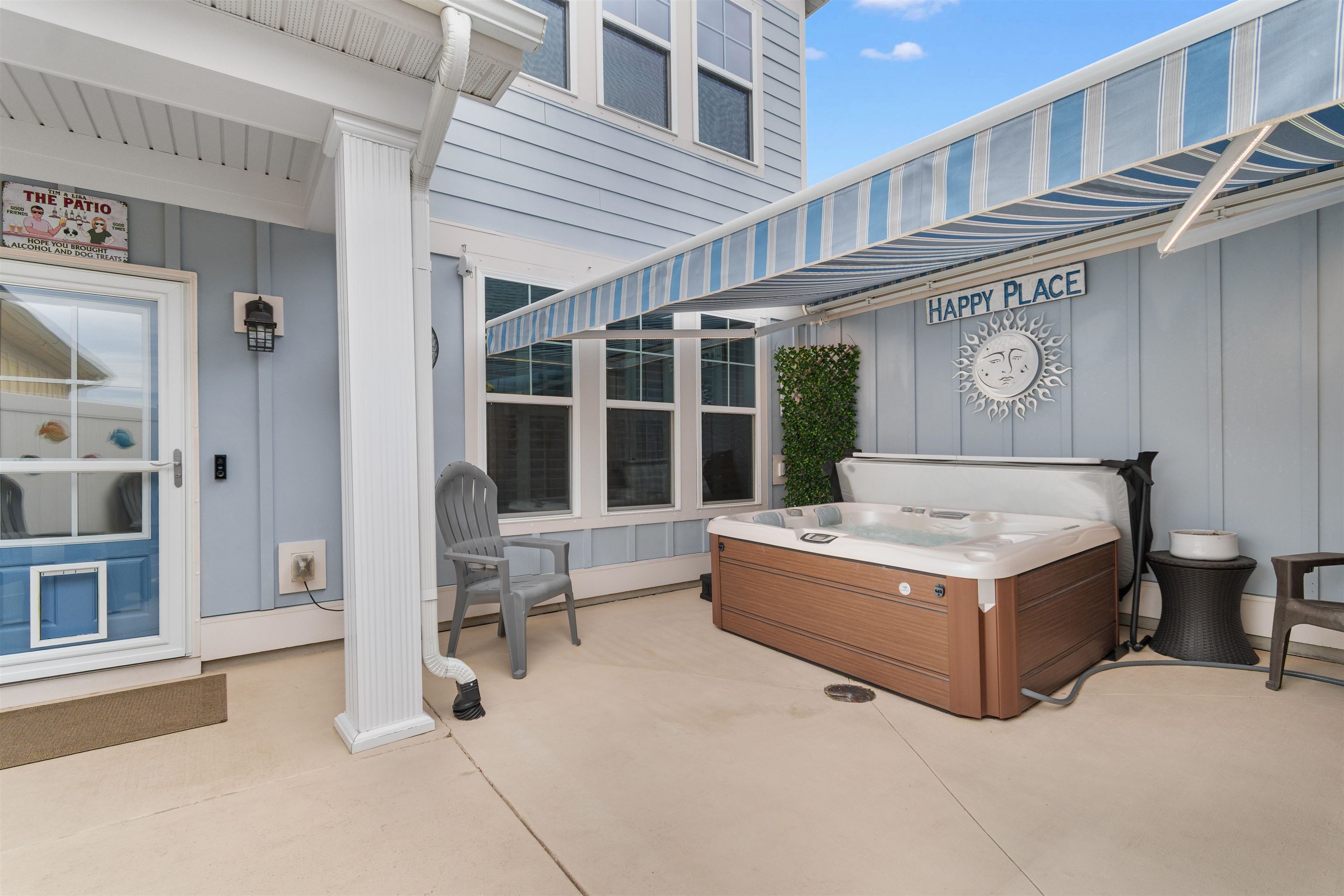 2408 Heritage Loop, Unit 2408 Myrtle Beach, SC 29577 - Photo 28 of 40 View of patio / terrace with a hot tub