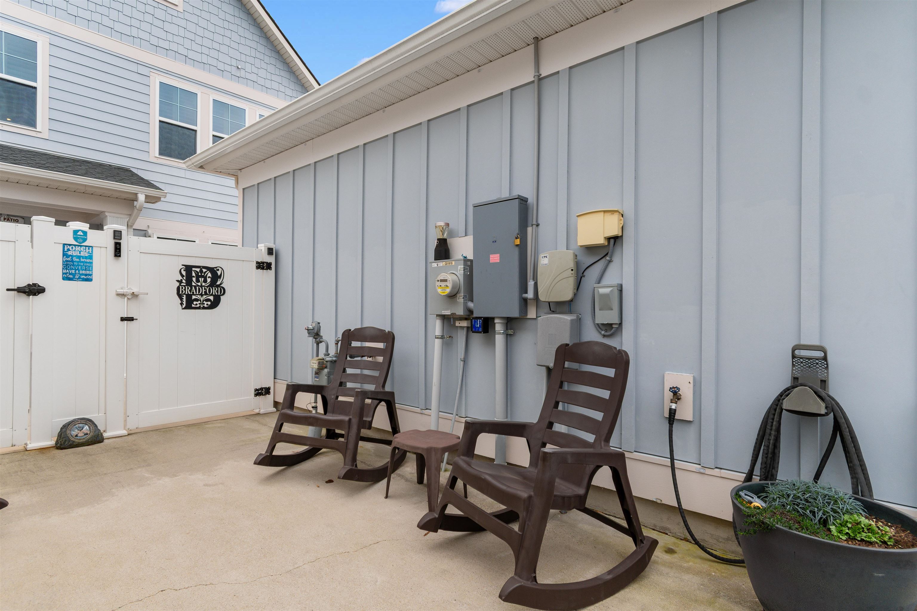 2408 Heritage Loop, Unit 2408 Myrtle Beach, SC 29577 - Photo 29 of 40 View of patio featuring a gate and electric panel