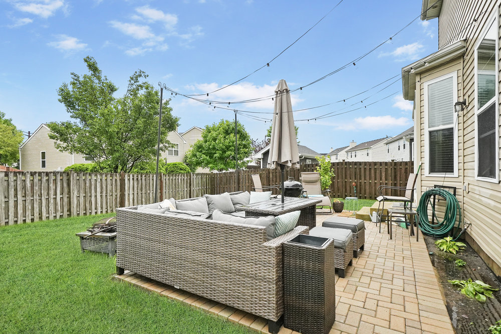 1962 Ashbrooke Road Romeoville, IL 60446 - Photo 17 of 21 a outdoor view with a sitting space