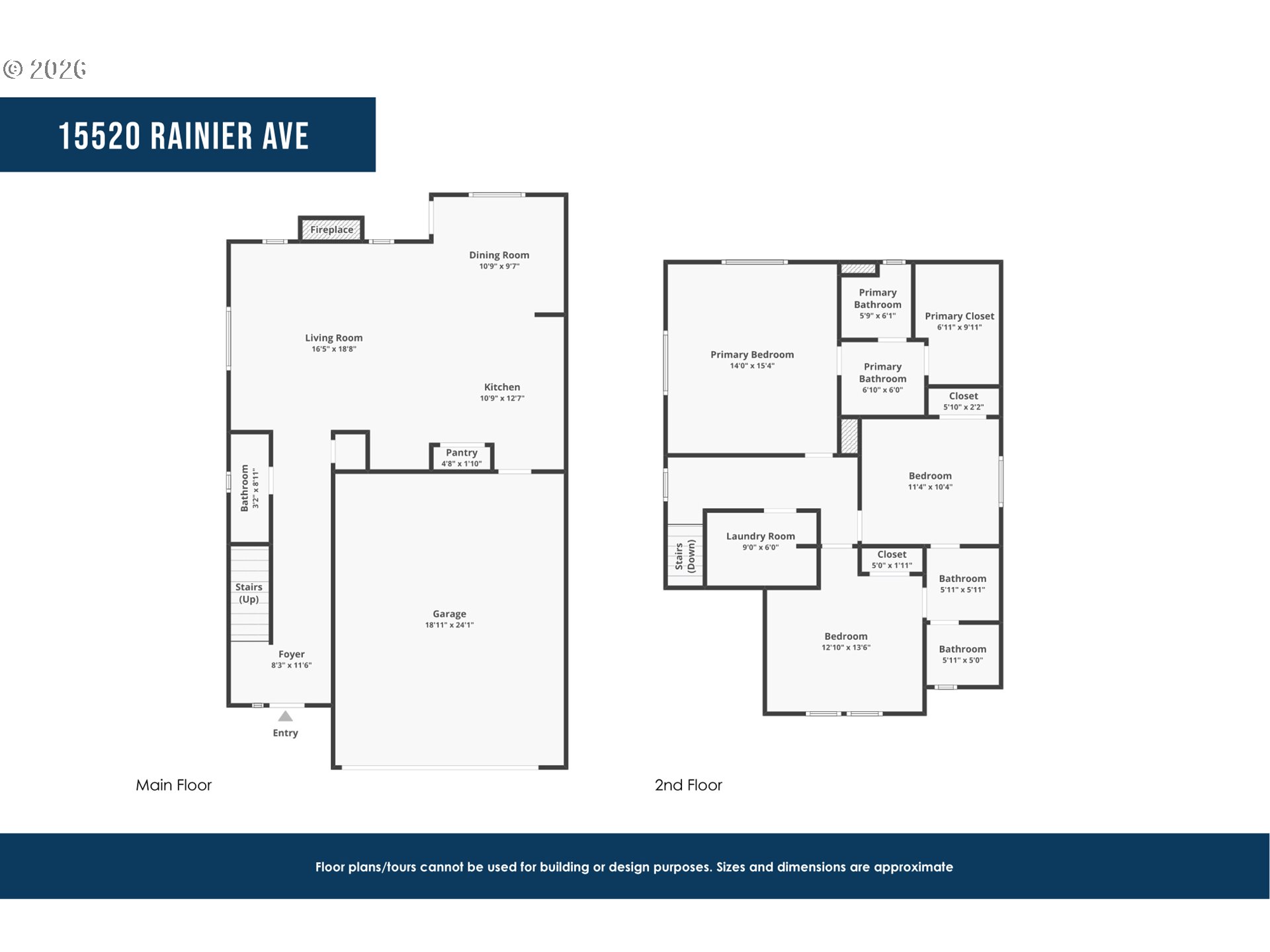 15520 Rainier Avenue Sandy, OR 97055 - Photo 34 of 38 a picture of a floor plan