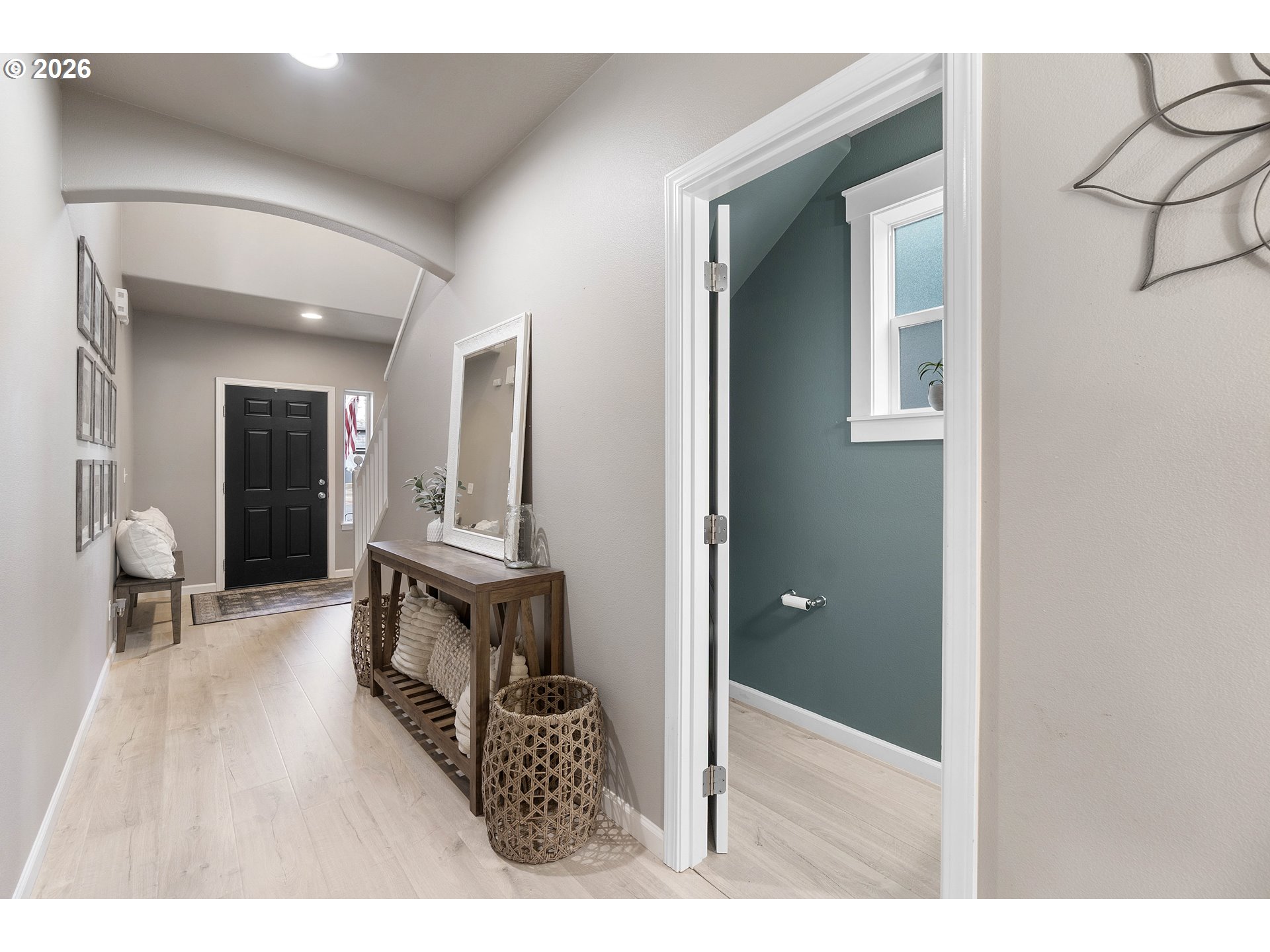 15520 Rainier Avenue Sandy, OR 97055 - Photo 4 of 38 a living room with furniture and a wooden floor