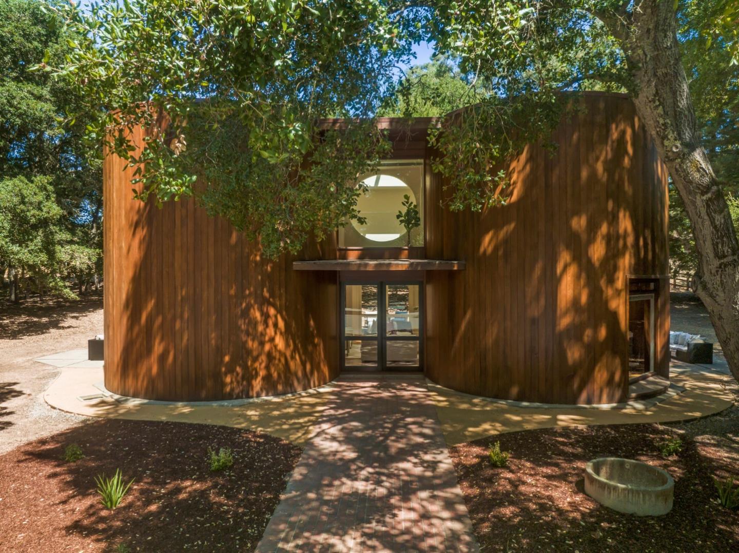 3364 Woodside Road Woodside, CA 94062 - Photo 2 of 48 a view of a large trees with a small yard