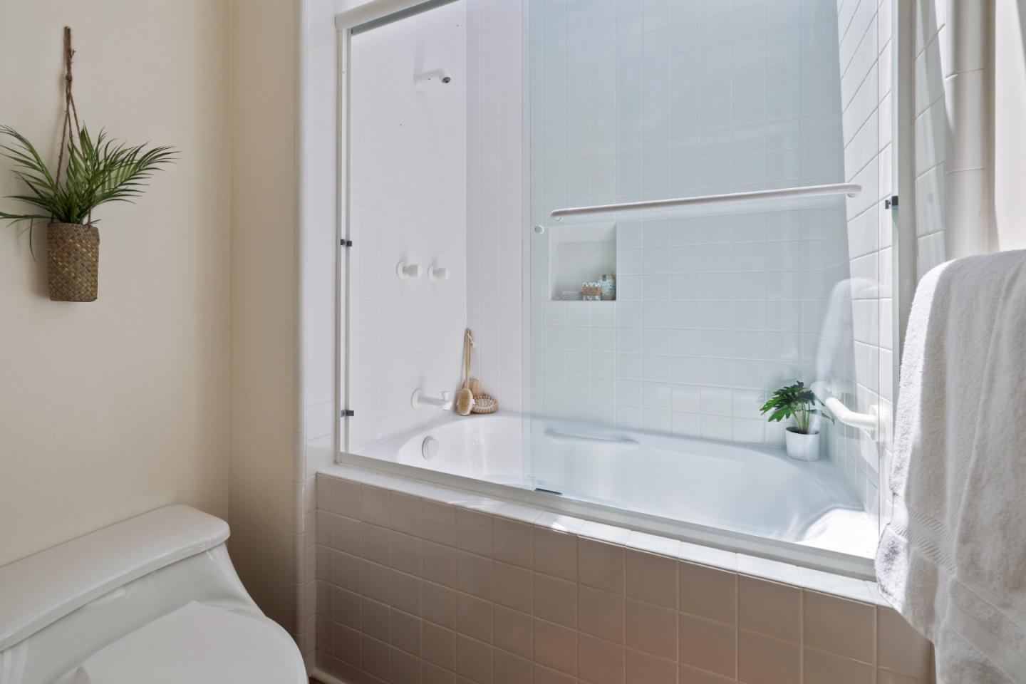 3364 Woodside Road Woodside, CA 94062 - Photo 30 of 48 a bath tub sitting next to a white toilet