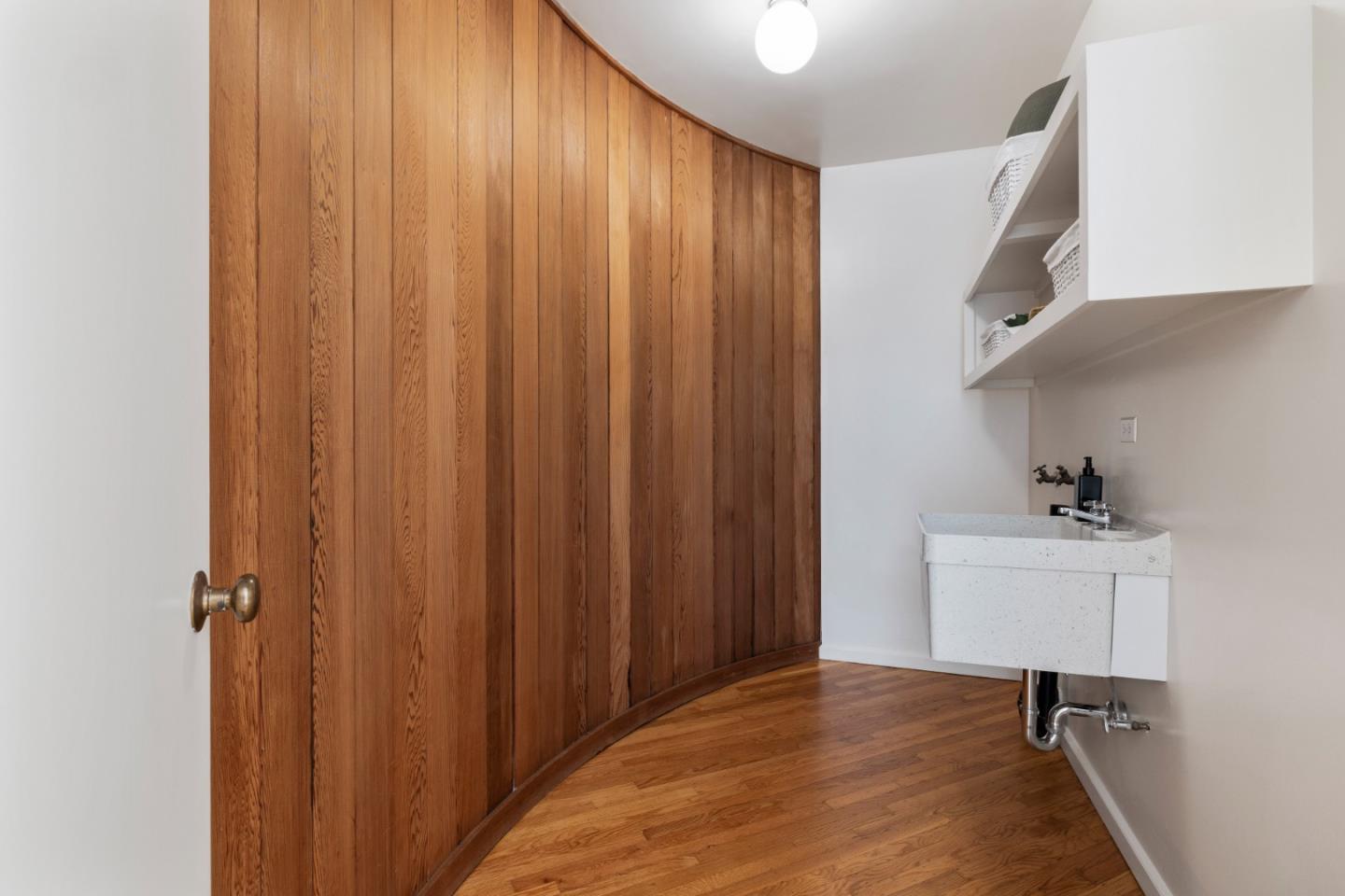 3364 Woodside Road Woodside, CA 94062 - Photo 38 of 48 a view of an empty room with a sink