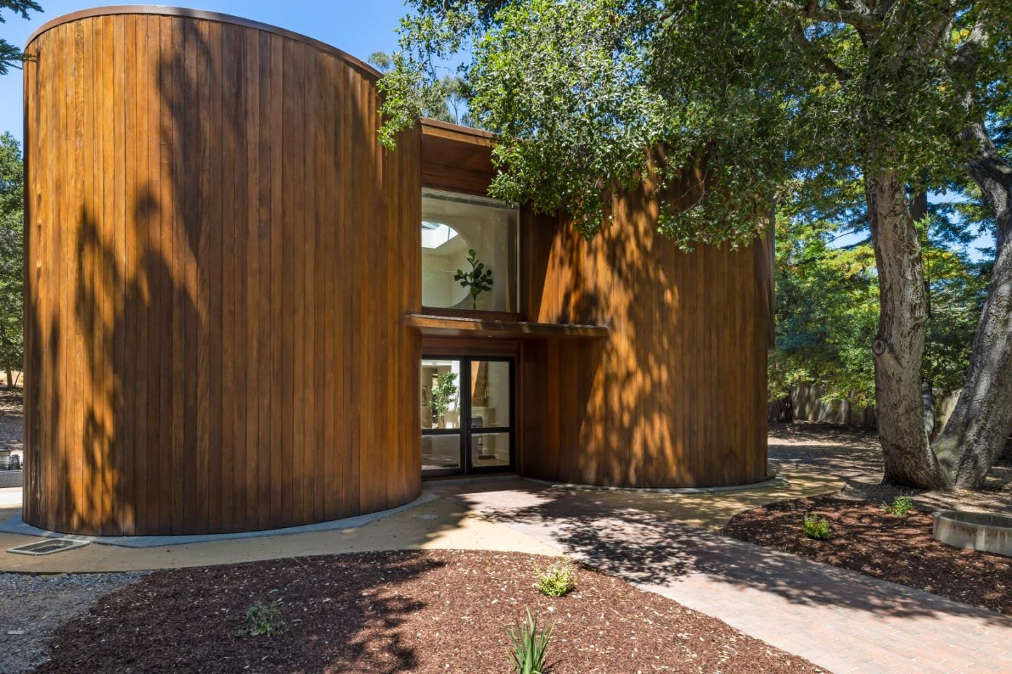 3364 Woodside Road Woodside, CA 94062 - Photo 6 of 48 a view of a house with large tree