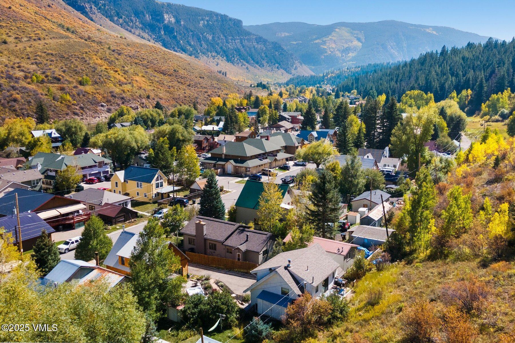 25 Belden Way Minturn, CO 81645 - Photo 11 of 13 a view of a city with lots of trees