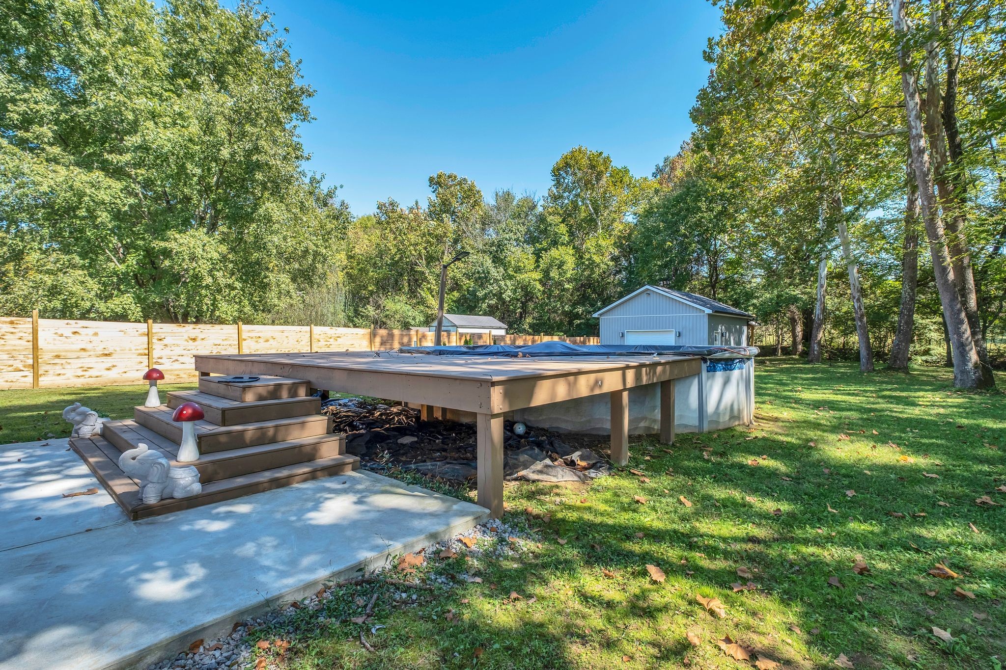 532 Windy Road Mount Juliet, TN 37122 - Photo 31 of 35 a view of a patio with table and chairs and a barbeque