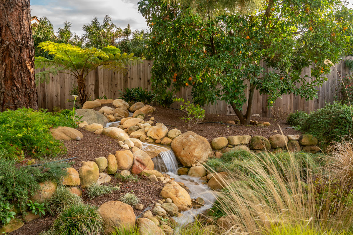 5849 Cathedral Oaks Road Goleta, CA 93117 - Photo 6 of 22 Waterfall Fountain