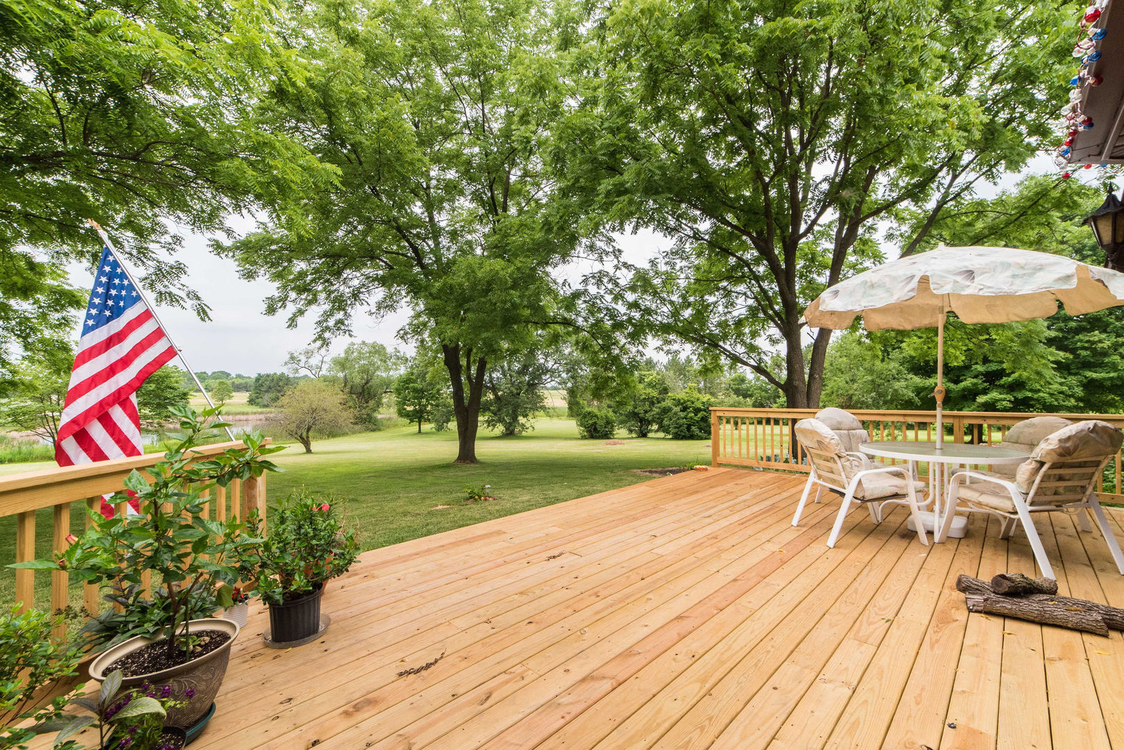16045 Whipple Road Sycamore, IL 60178 - Photo 40 of 60 a view of a backyard with sitting area
