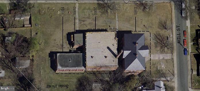 201 Mill Street Cambridge, MD 21613 - Photo 10 of 20 Aerial - historic additions