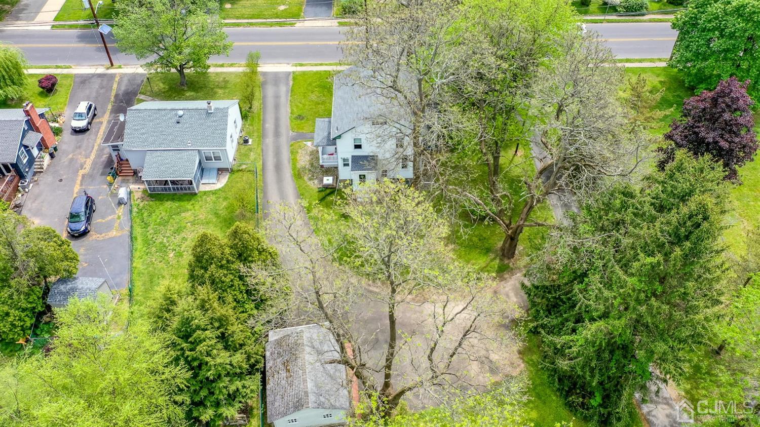 1237 Lower Ferry Road Ewing, NJ 08618 - Photo 36 of 42 an aerial view of residential houses with yard