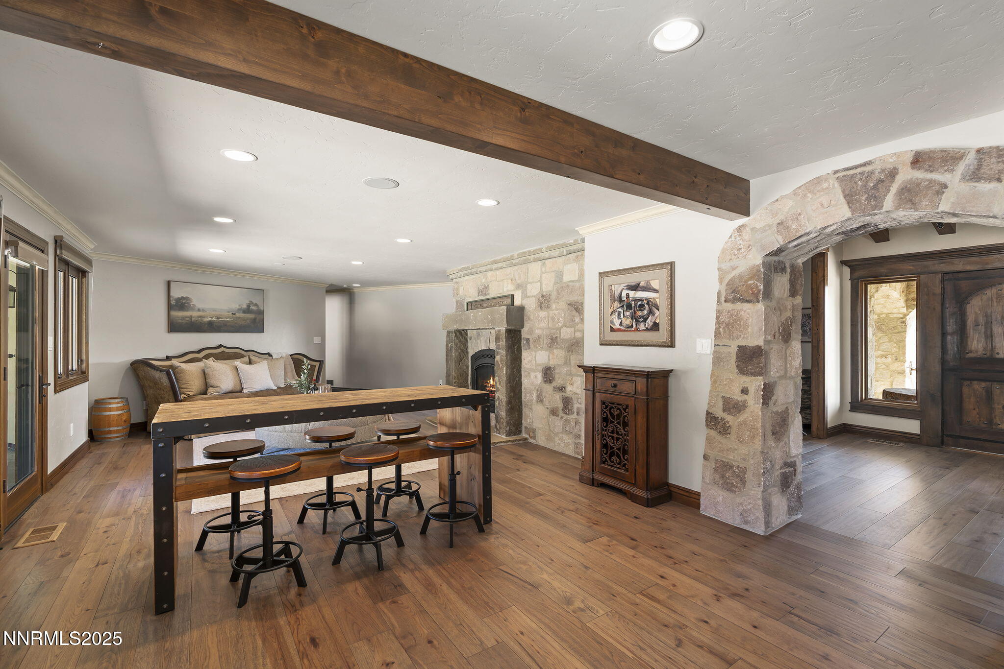3405 Lone Tree Lane Reno, NV 89511 - Photo 20 of 80 a view of a dining room with furniture wooden floor and chandelier