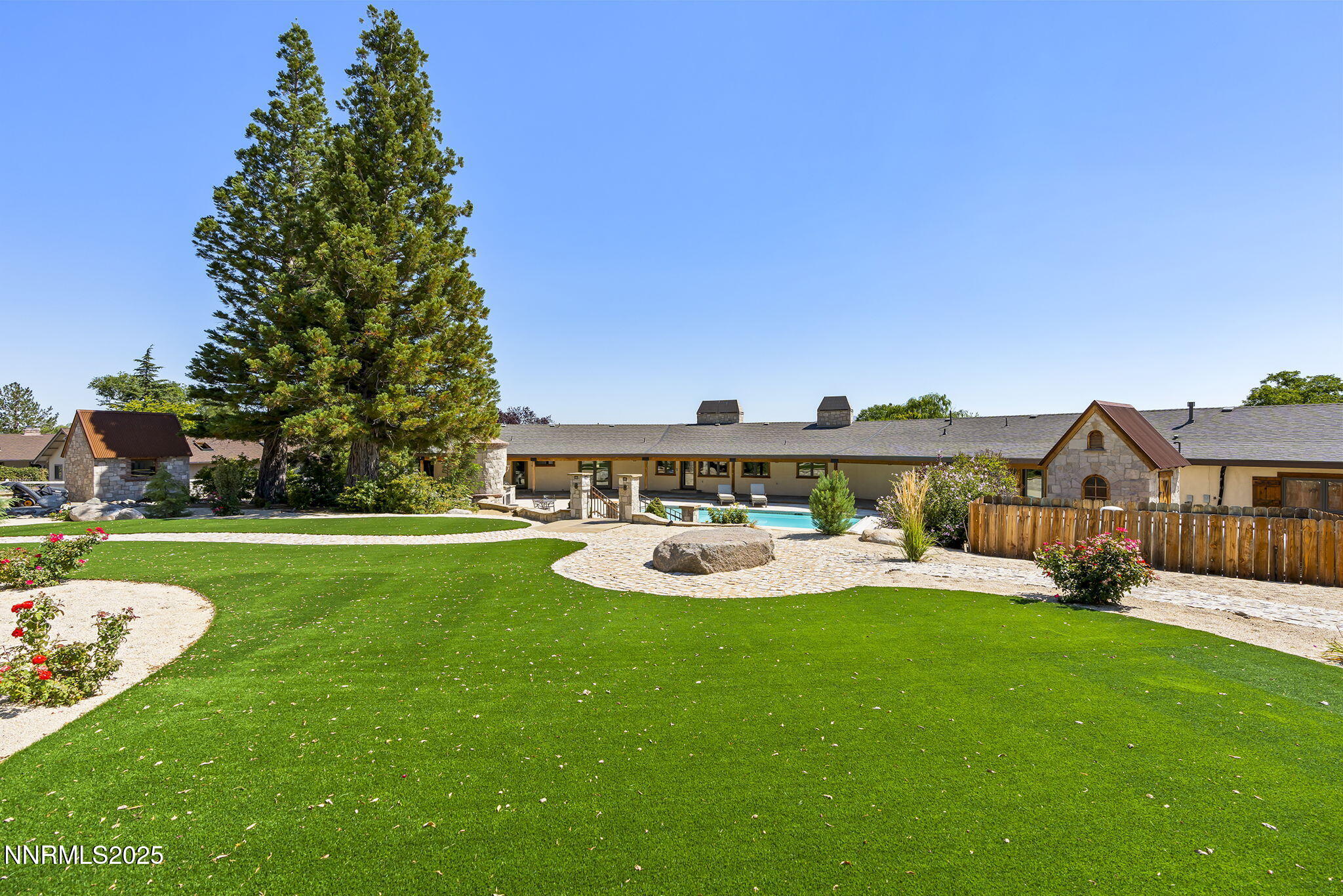 3405 Lone Tree Lane Reno, NV 89511 - Photo 60 of 80 a view of a house with garden and a yard