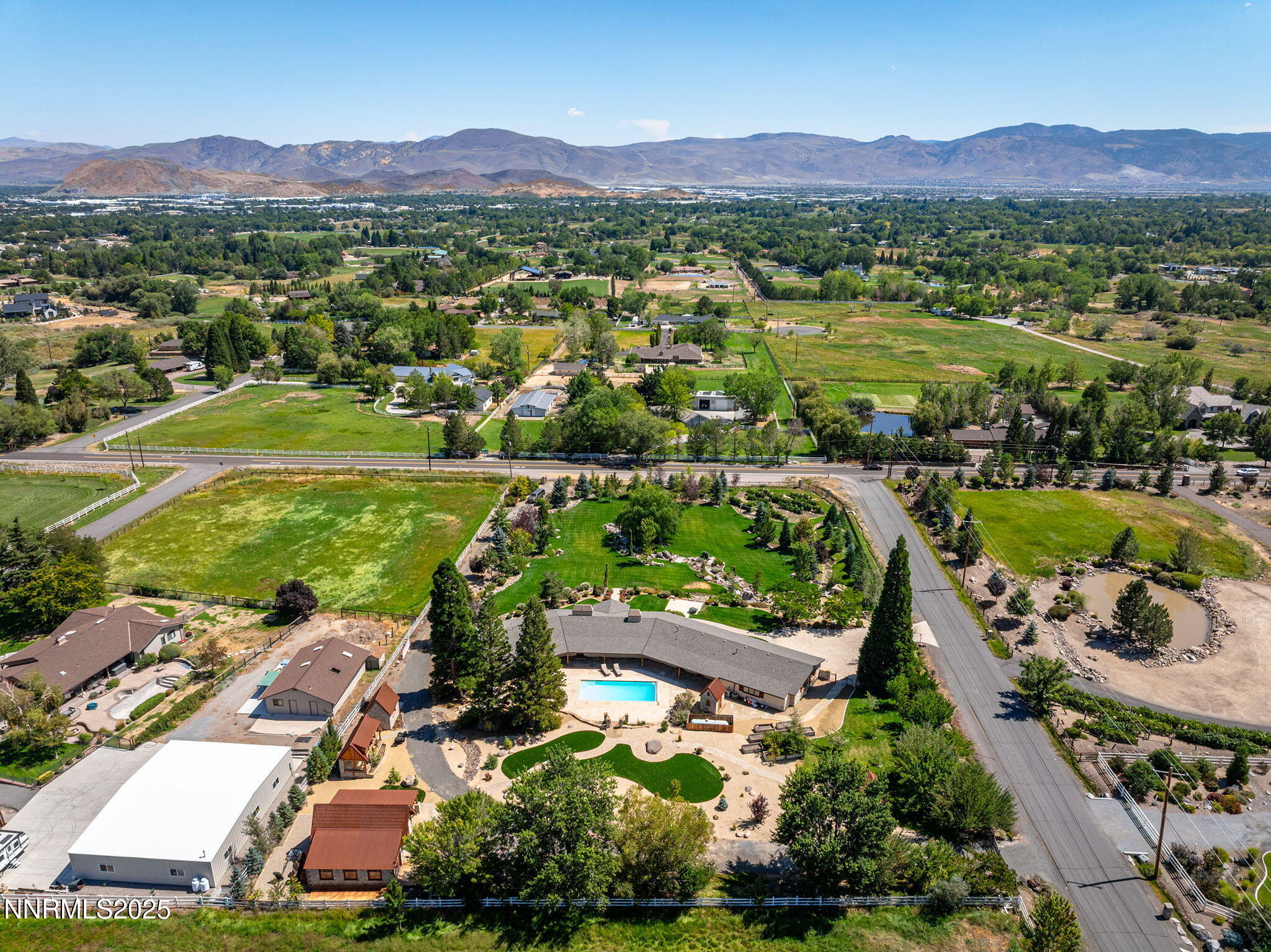 3405 Lone Tree Lane Reno, NV 89511 - Photo 75 of 80 an aerial view of a town with couple of houses