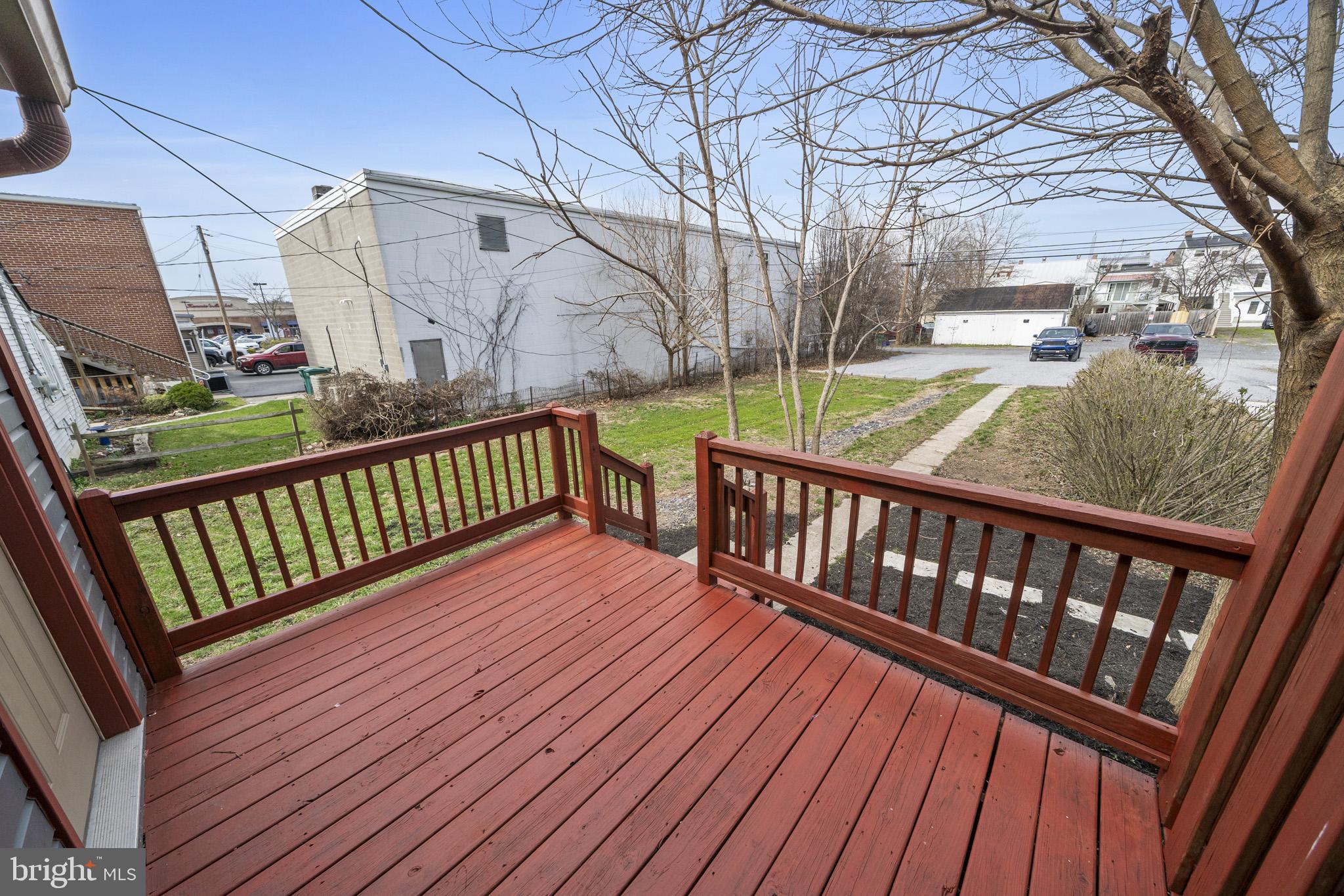 131 West Middle Street Gettysburg, PA 17325 - Photo 29 of 47 a view of a wooden deck with a yard