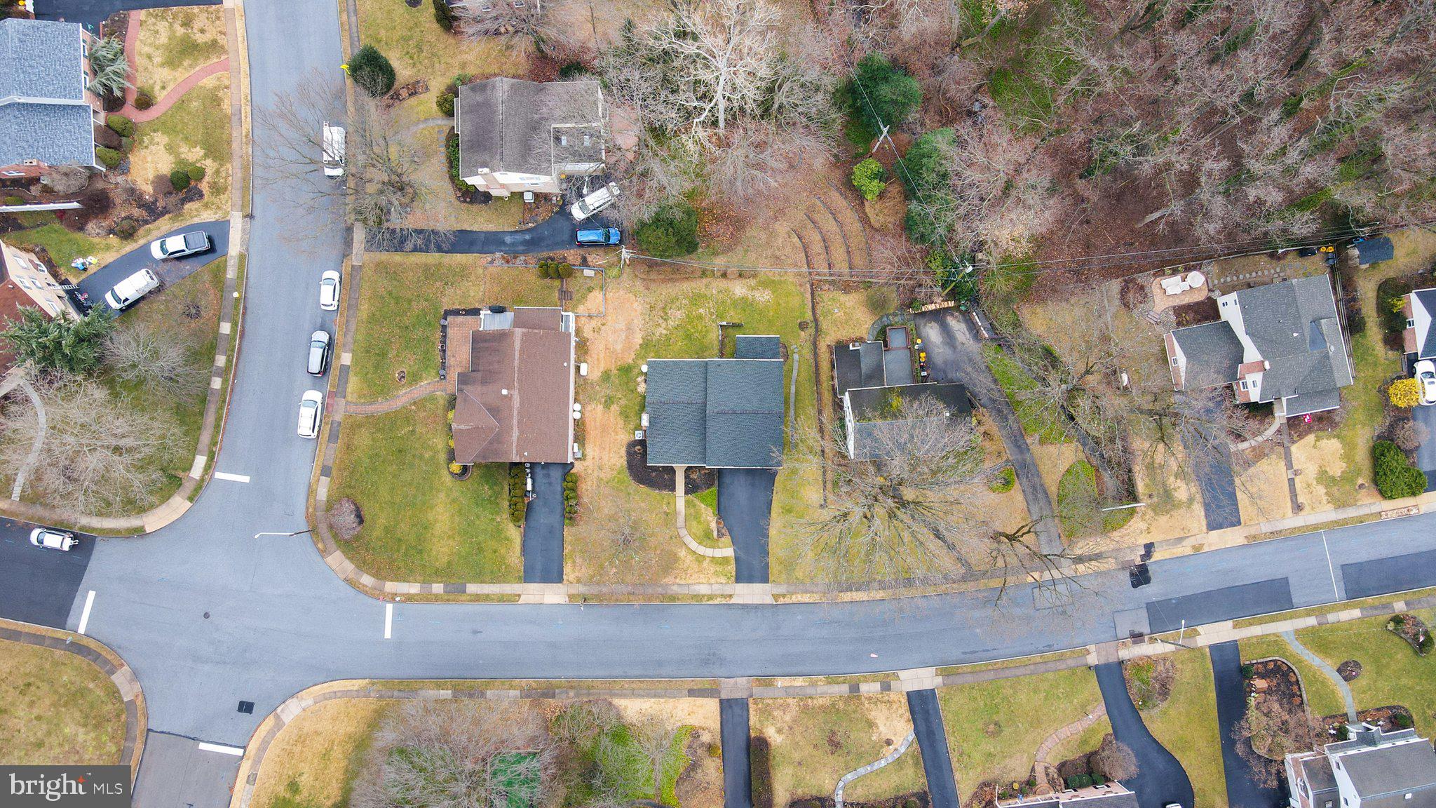 487 Kerr Lane Springfield, PA 19064 - Photo 48 of 48 aerial view of residential houses with outdoor space